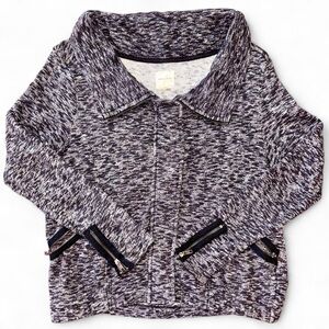Urban Outfitters Knit Moto Jacket
